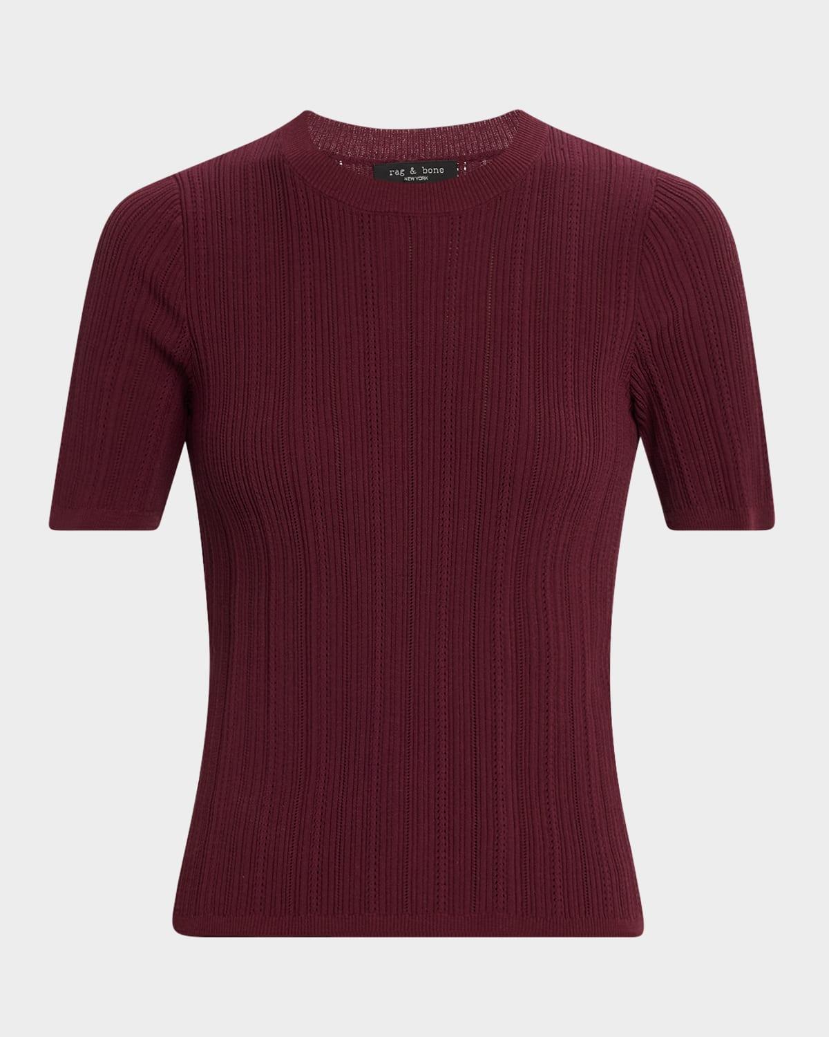 camryn pointelle tee