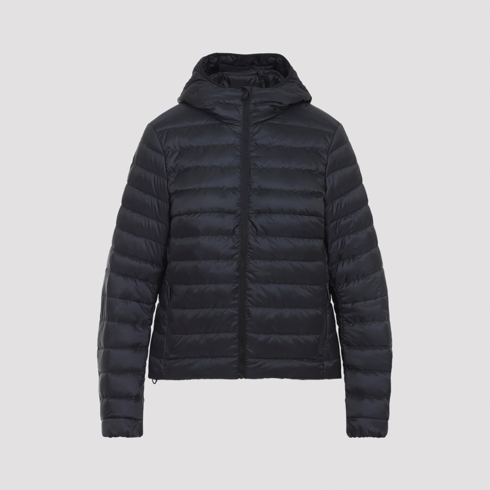 canada goose aethera hoody jacket black polyamide - women