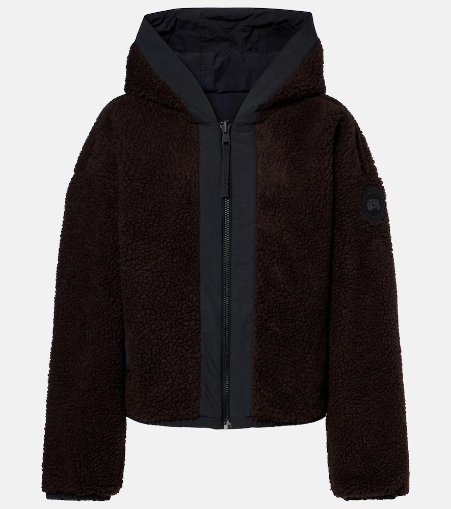 canada goose alberni reversible teddy jacket