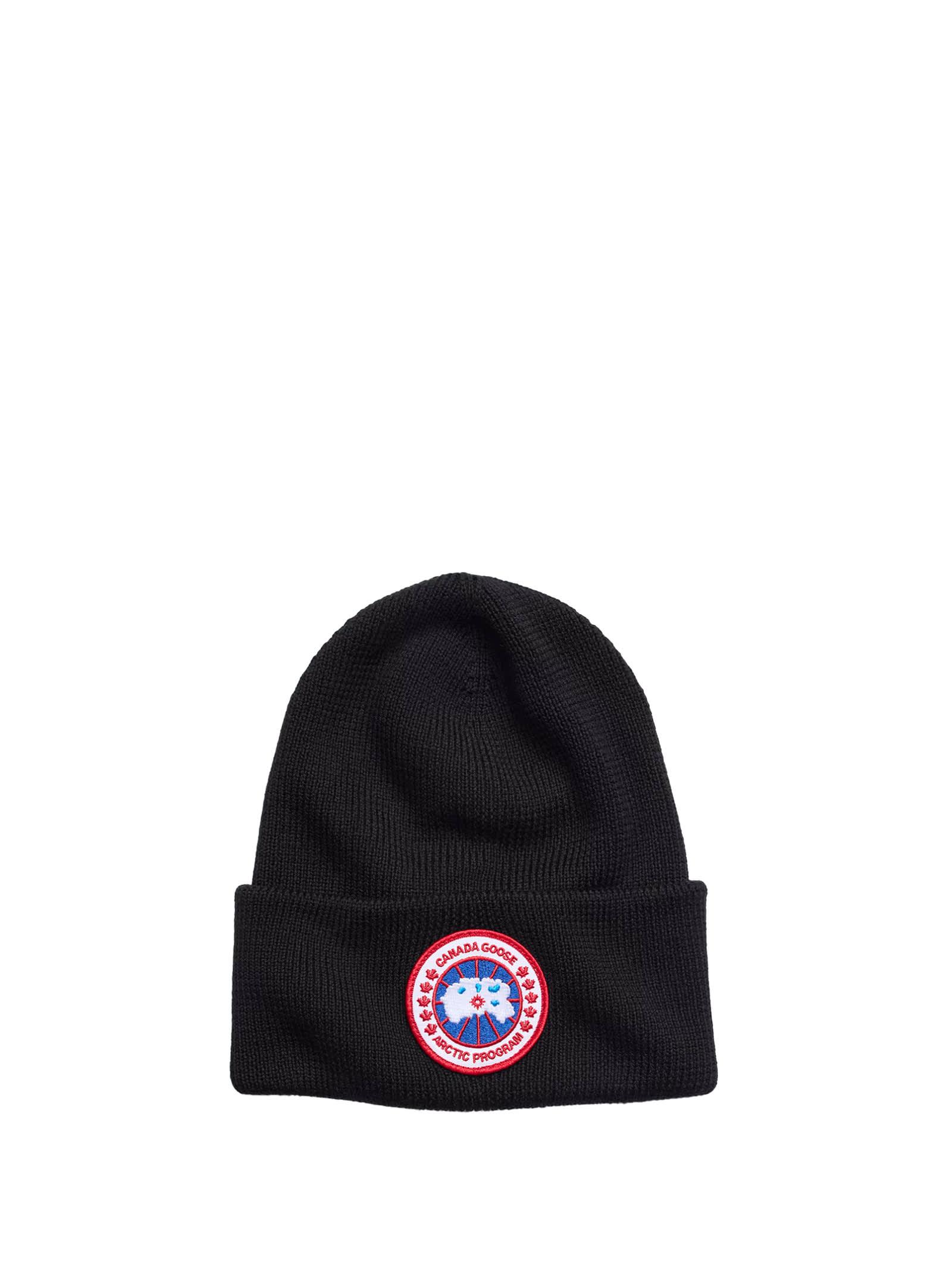 canada goose hats black