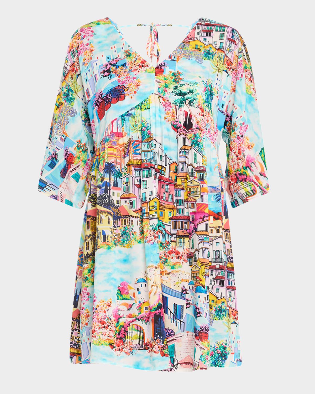 cannes a-line mini dress