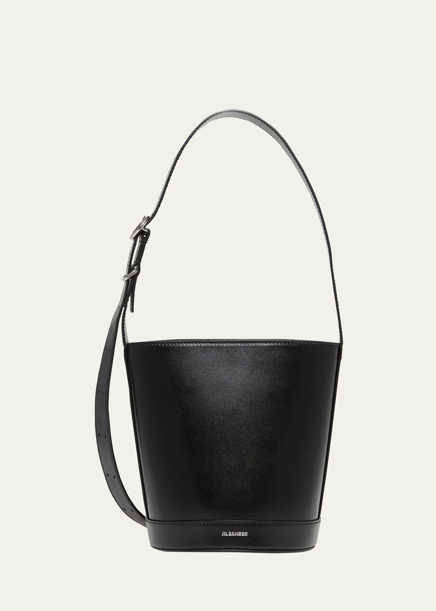 cannolo calfskin bucket bag