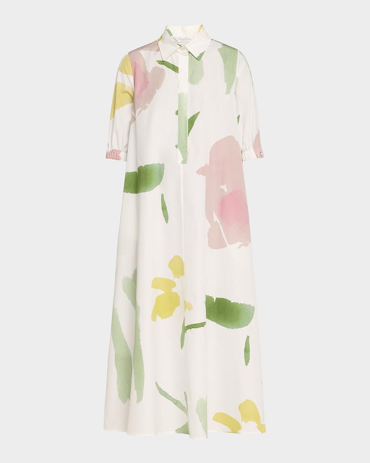 canter abstract print dress