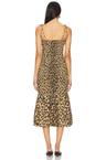 canto smocked poplin dress