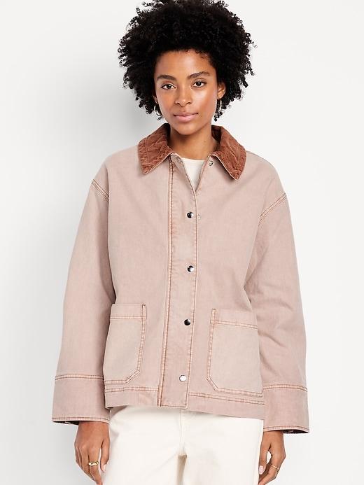 canvas barn jacket