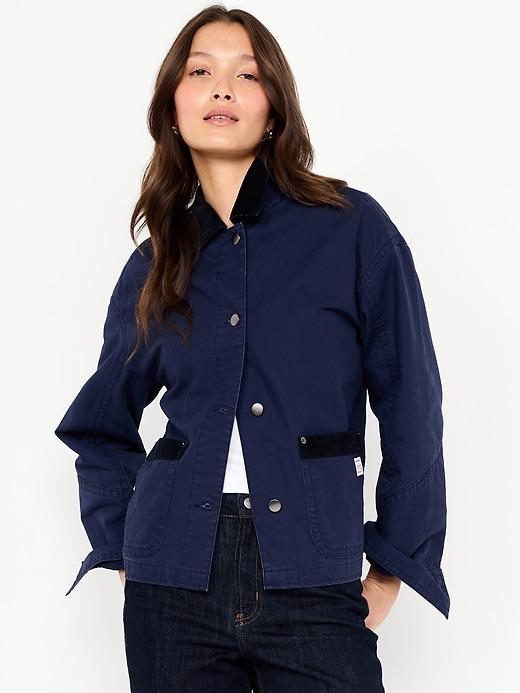 canvas barn jacket