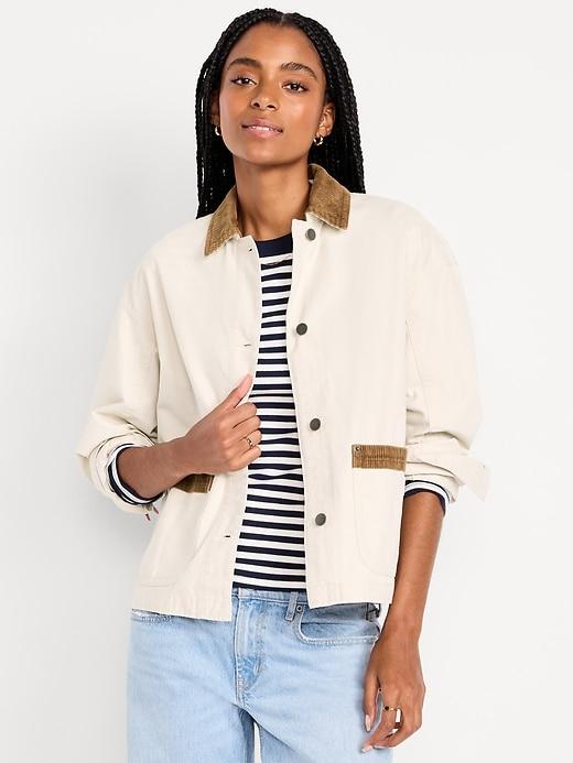canvas barn jacket