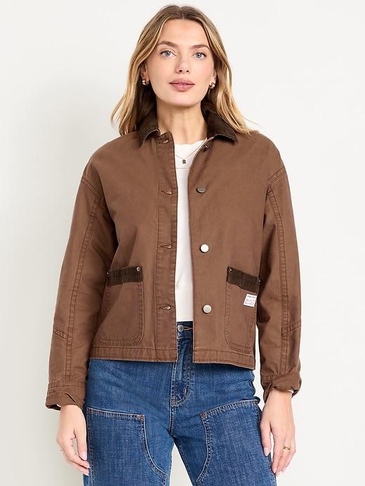 canvas barn jacket