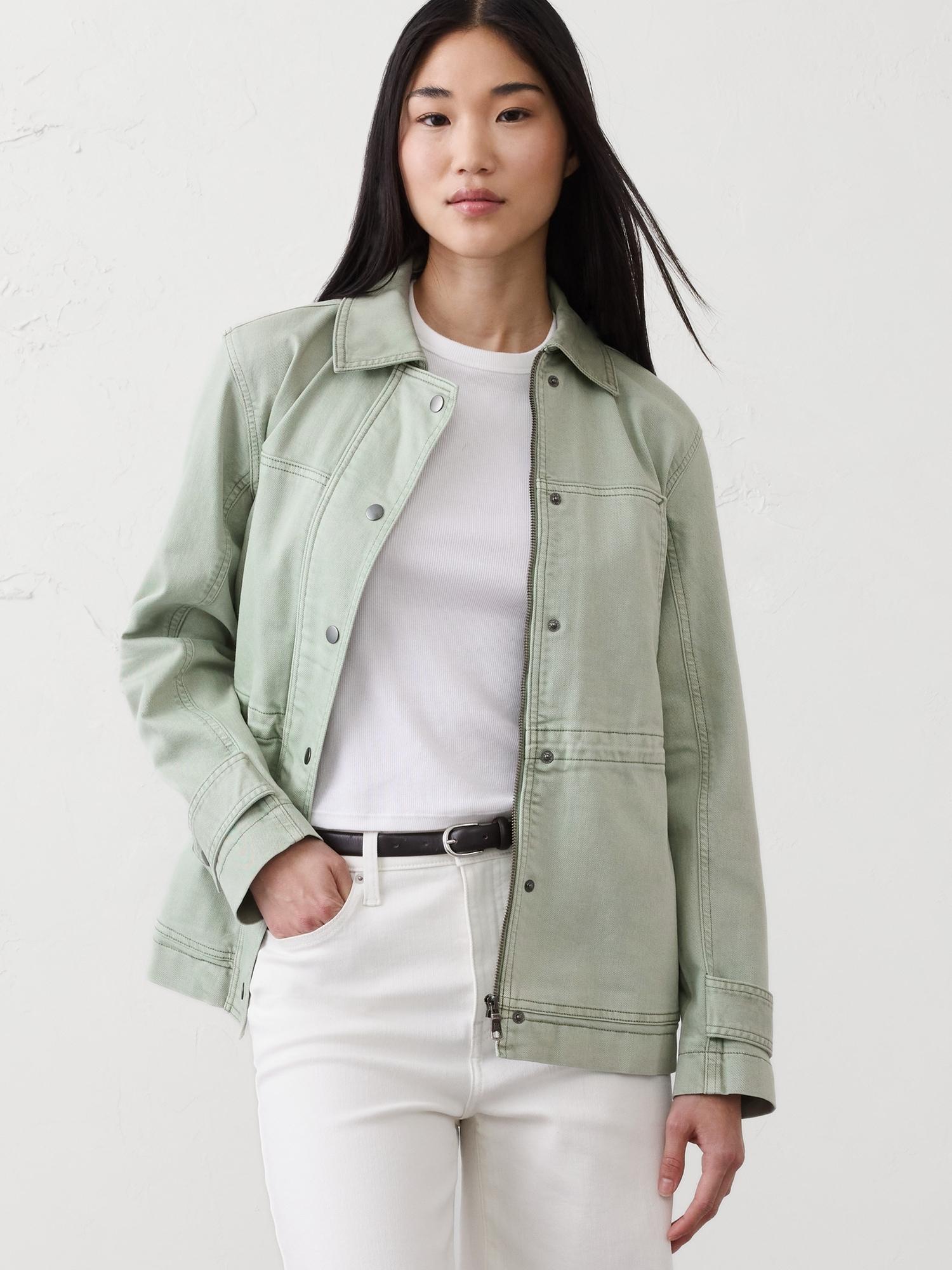 canvas utility jacket