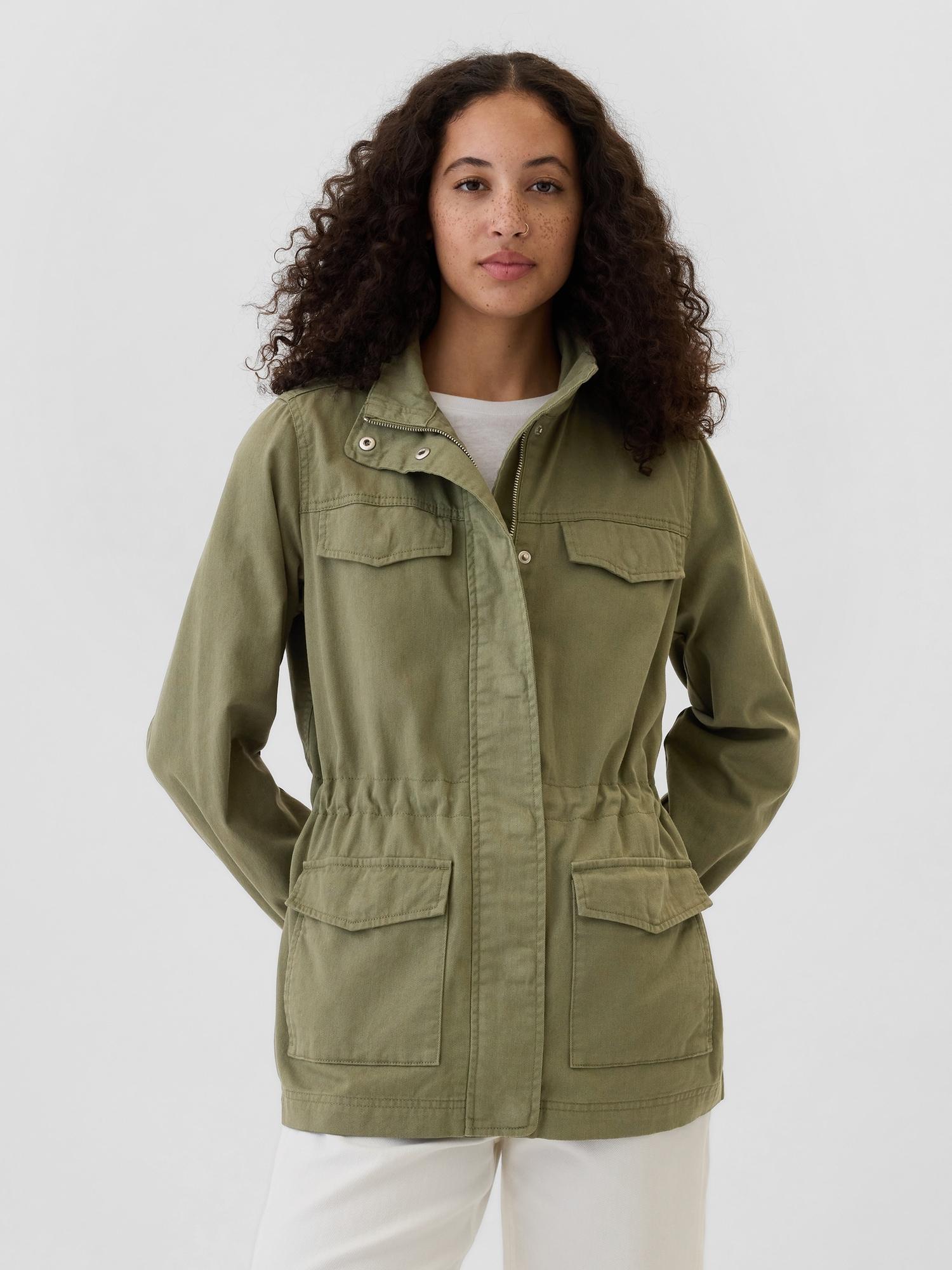 canvas utility jacket