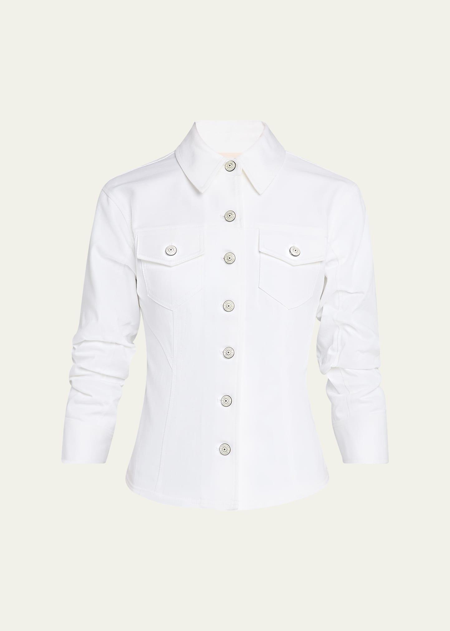 canyon scrunched denim jacket