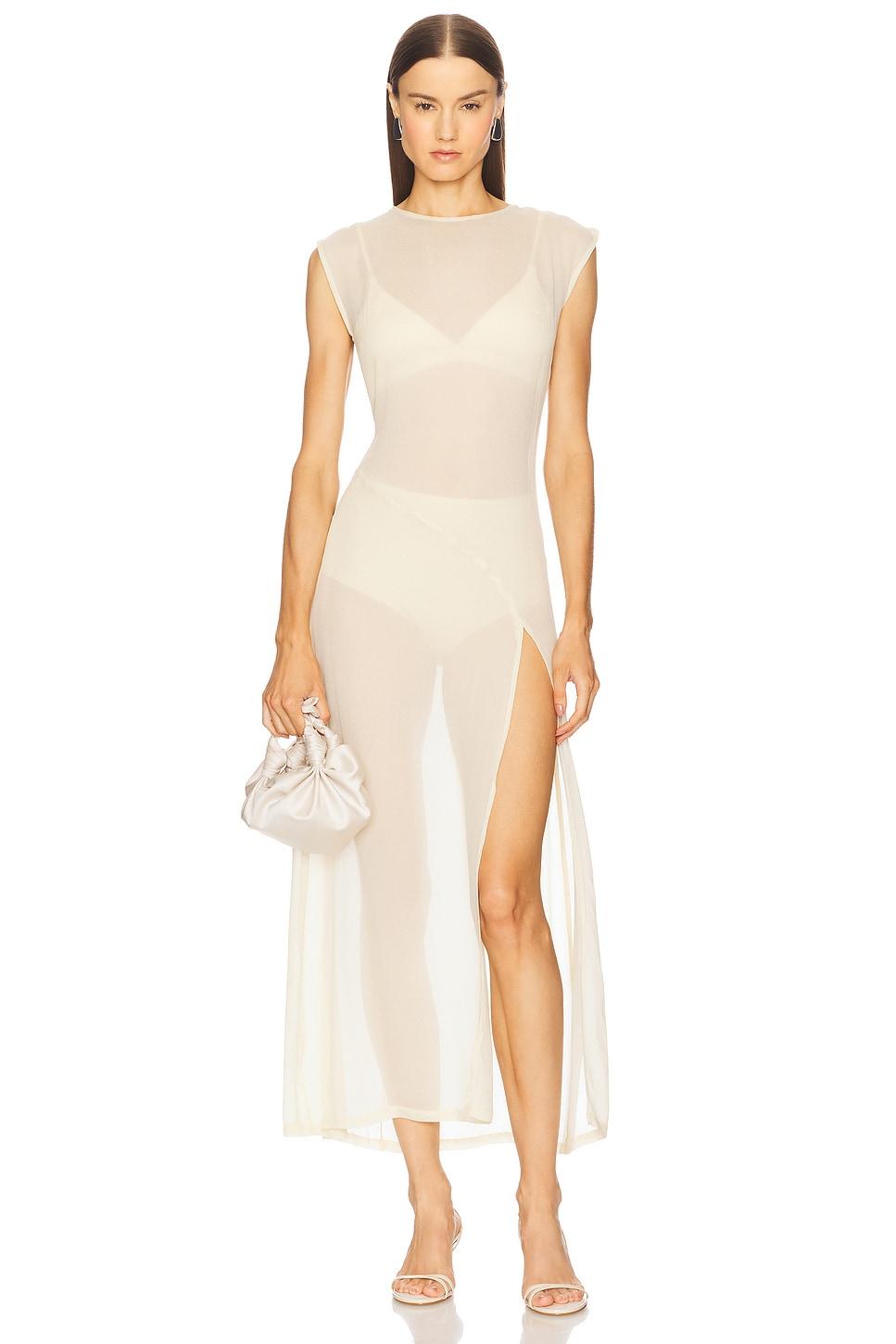 cap sleeve midi dress