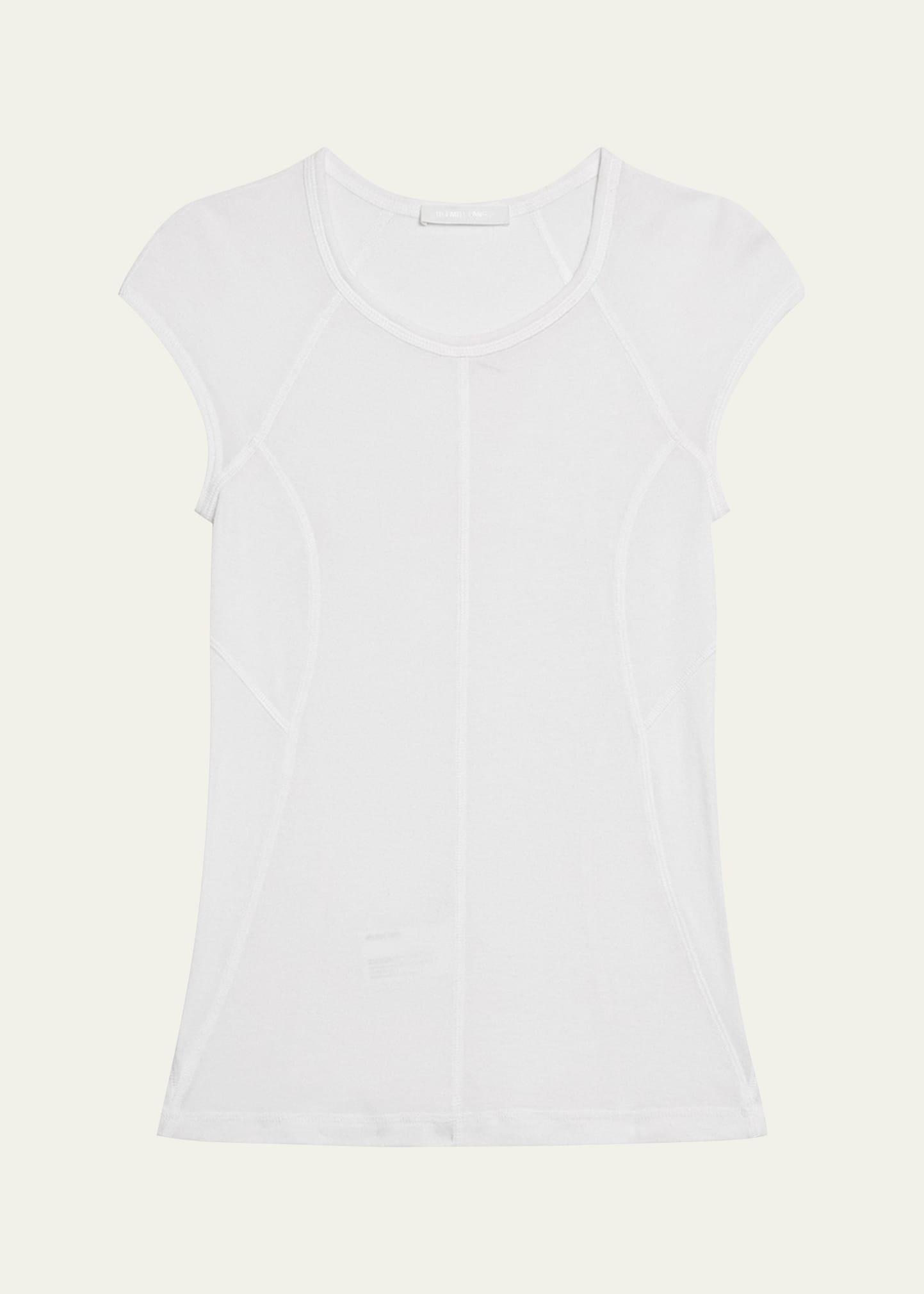 cap-sleeve sport tee