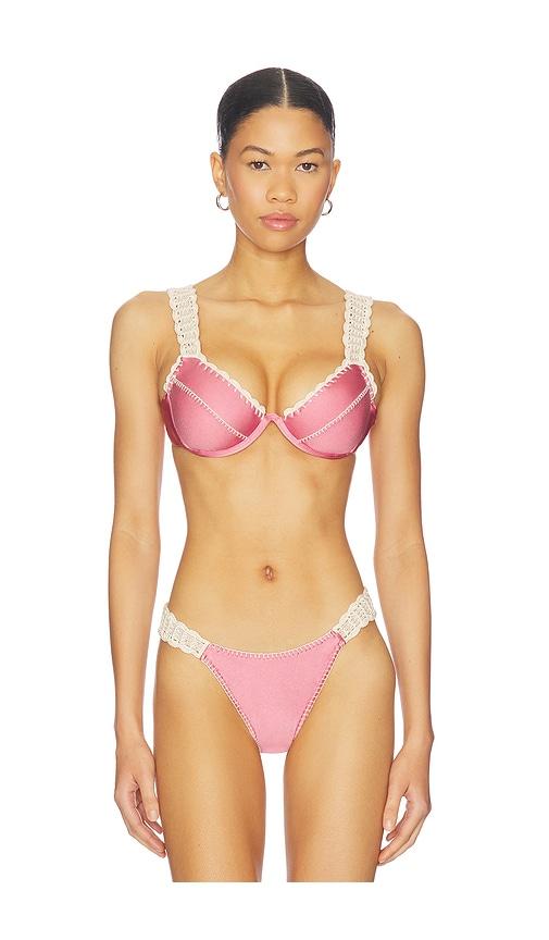 capittana alessia top in pink.