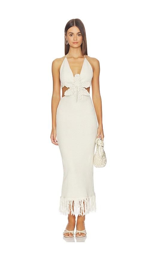 capittana nuriel dress in ivory.