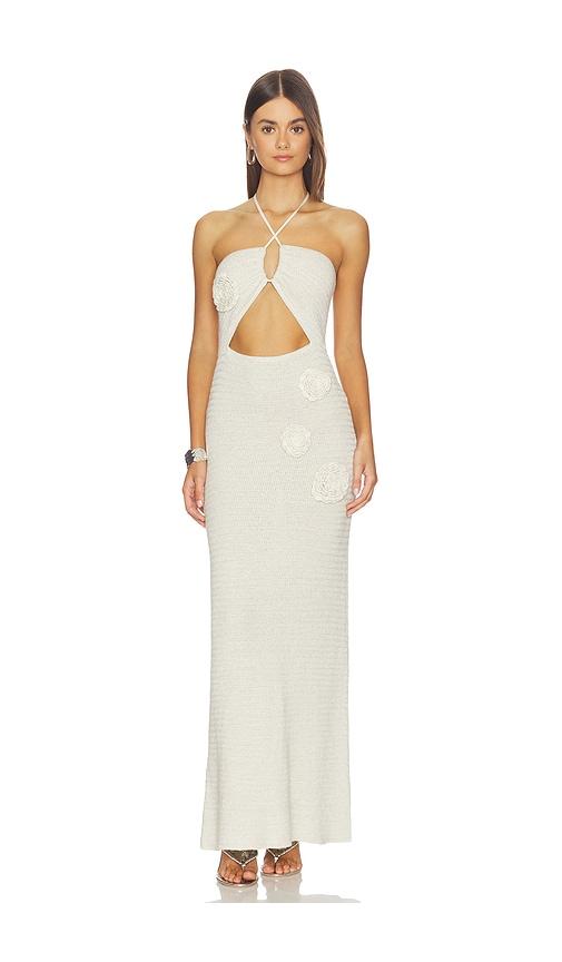 capittana pipa dress in ivory.