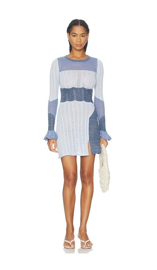 capittana tamara dress in blue.