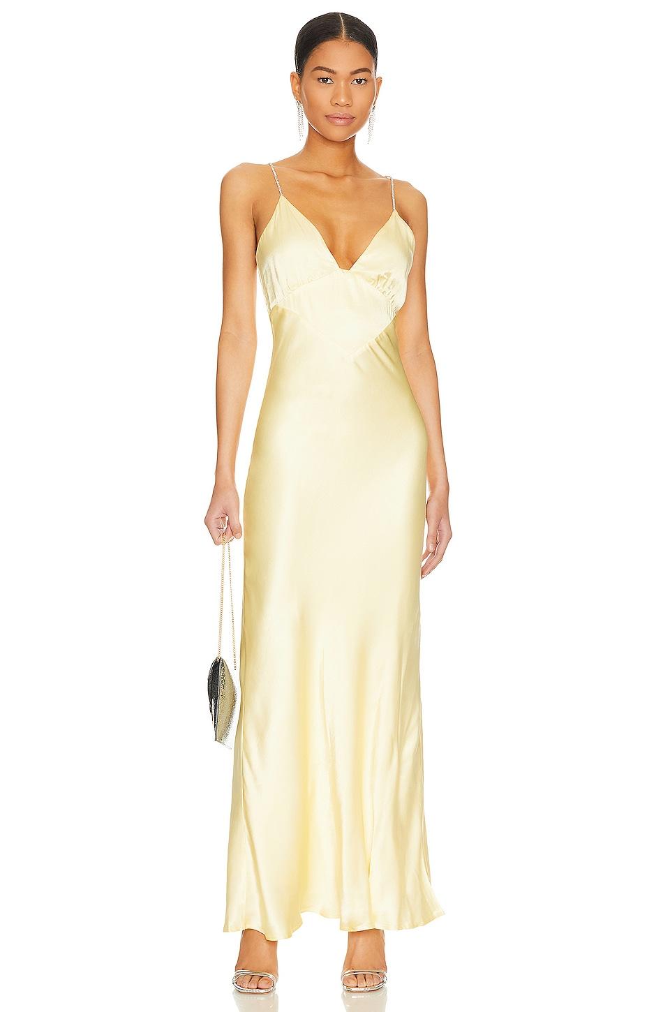 capri diamonte slip dress