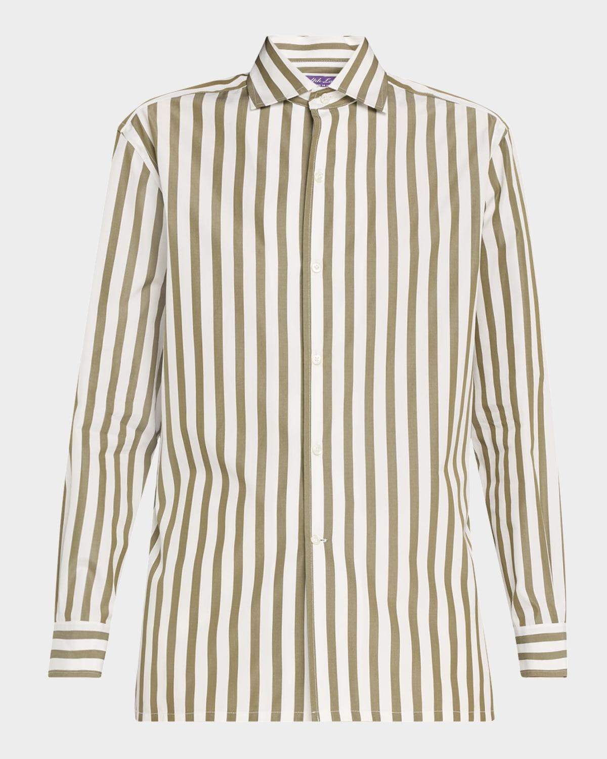 capri striped cotton shirt