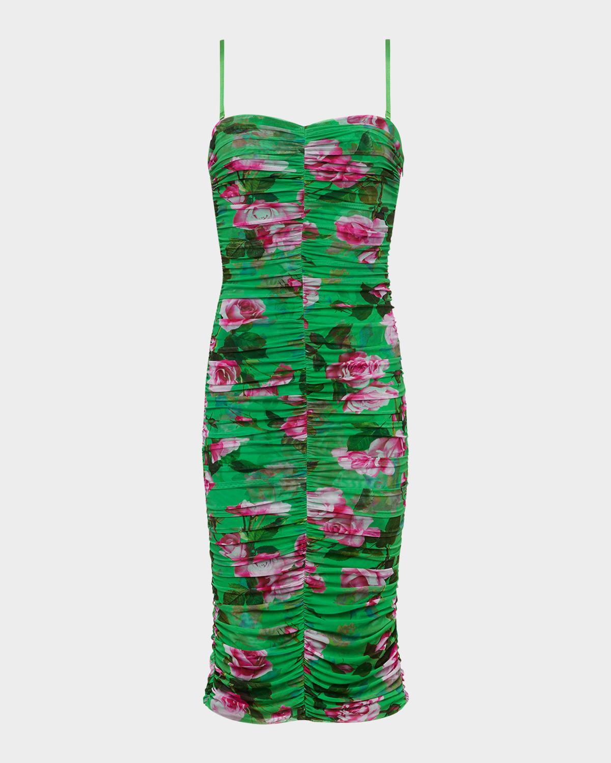 caprice strapless midi dress