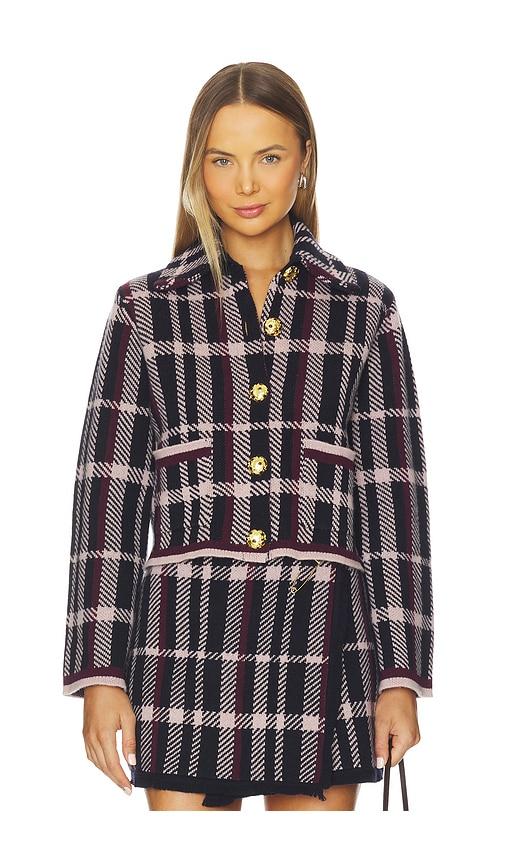 cara cara delilah cardigan in navy.