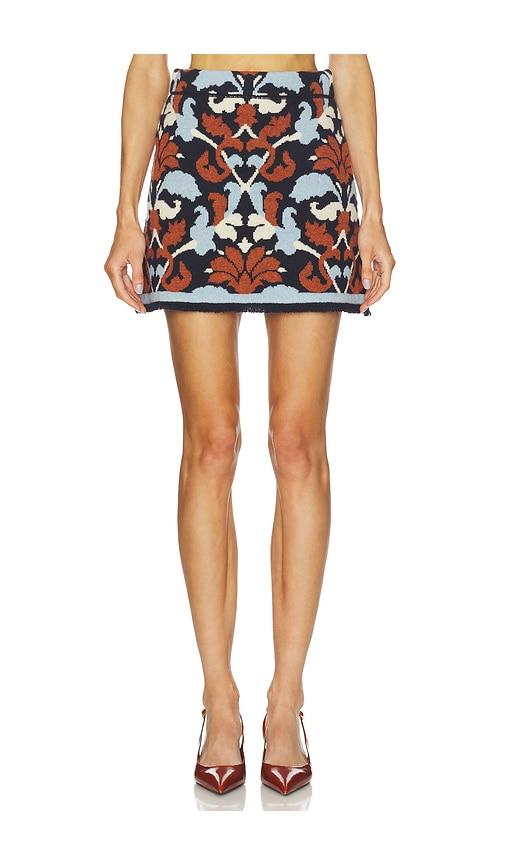 cara cara lilabeth skirt in blue,brown.