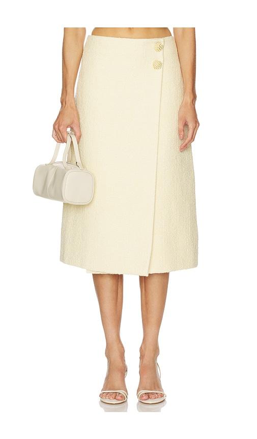 cara cara luca skirt in cream.