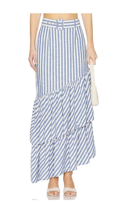 cara cara terra skirt in blue.