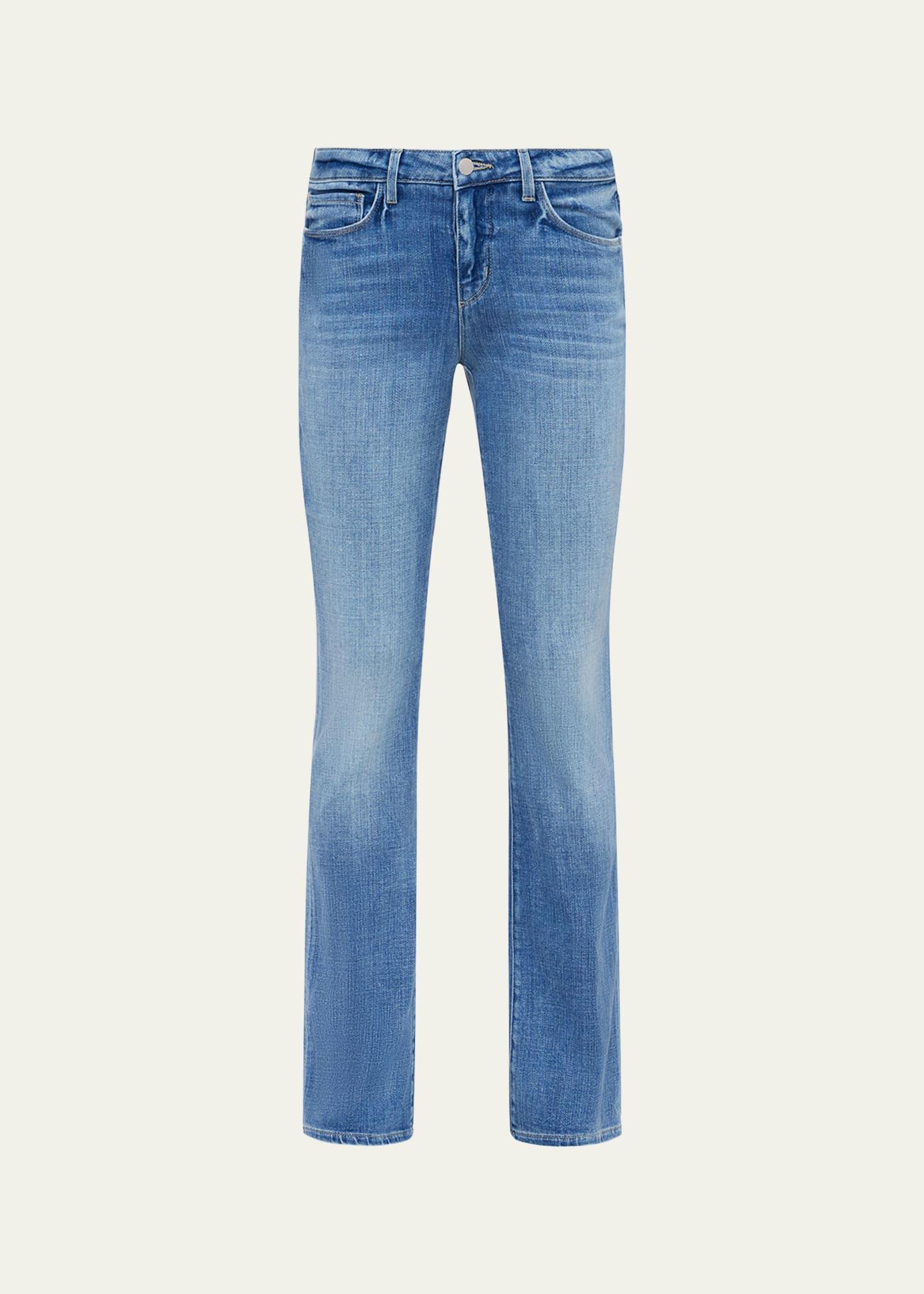 cara low-rise bootcut jeans