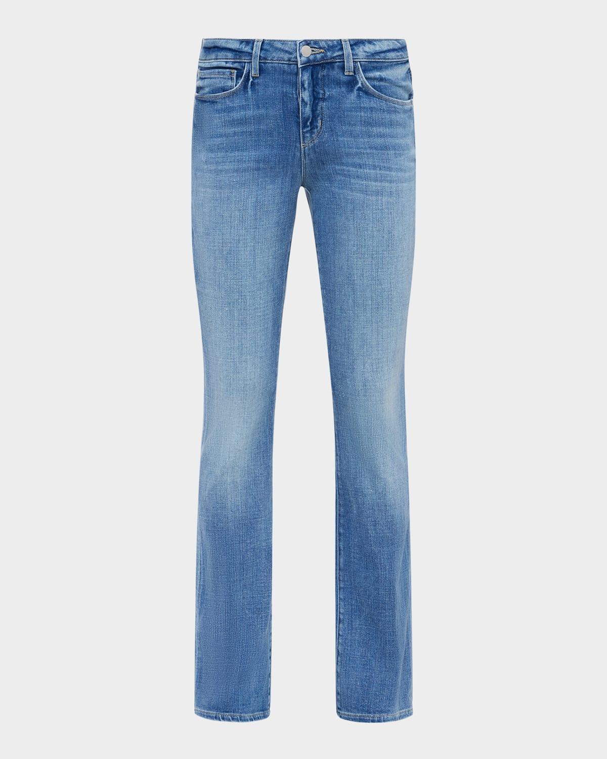 cara low-rise bootcut jeans