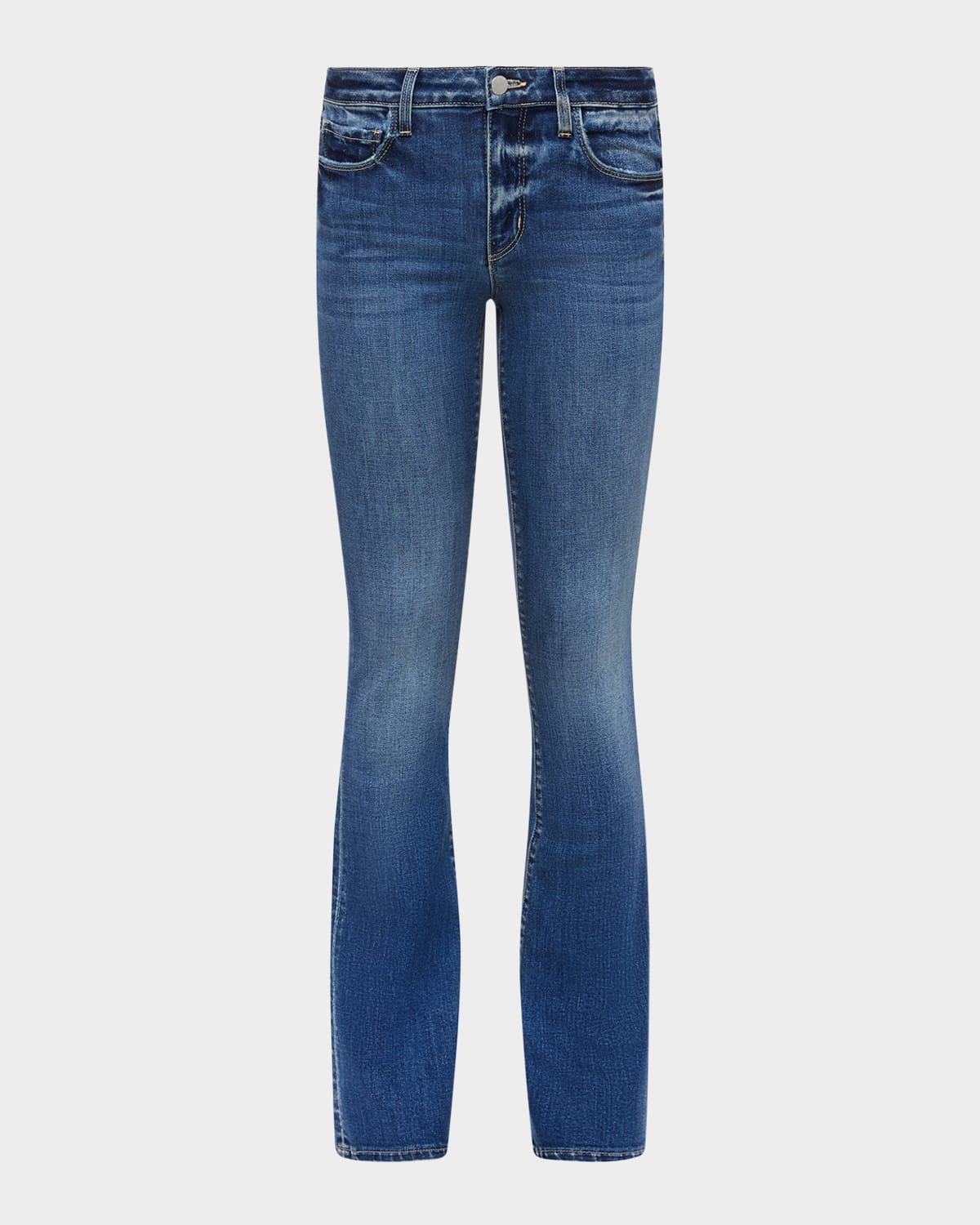 cara low-rise bootcut jeans