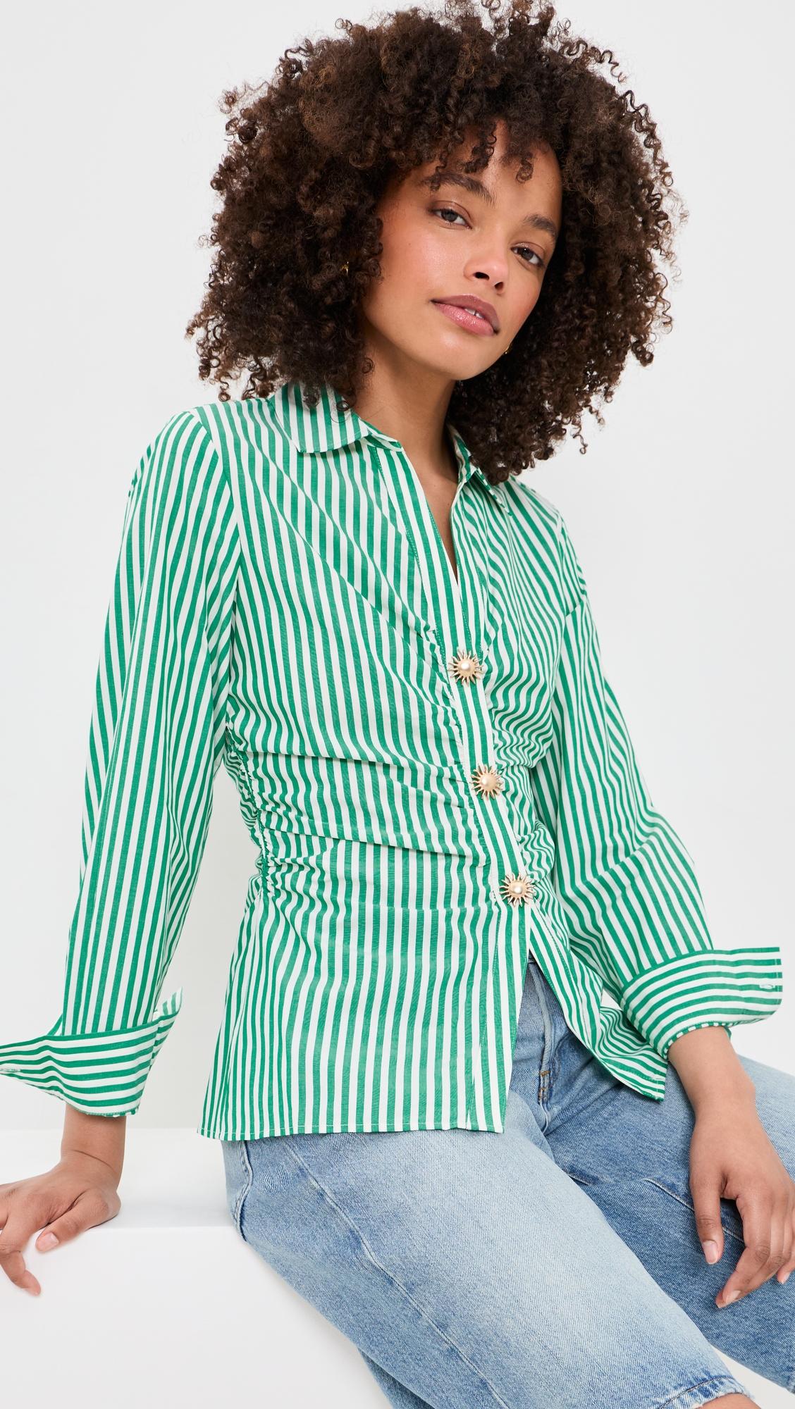 carayln button down top