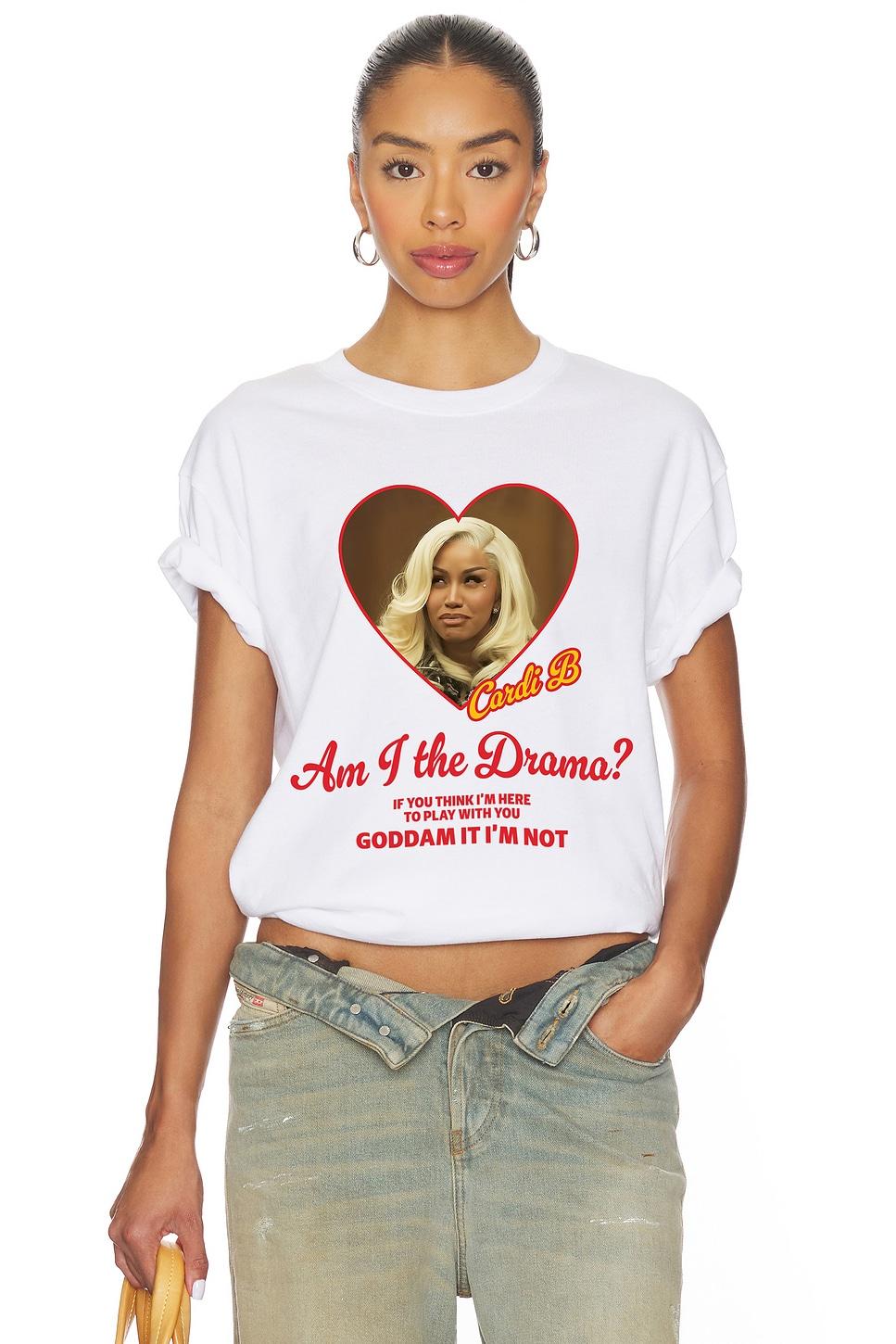 cardi b drama tee