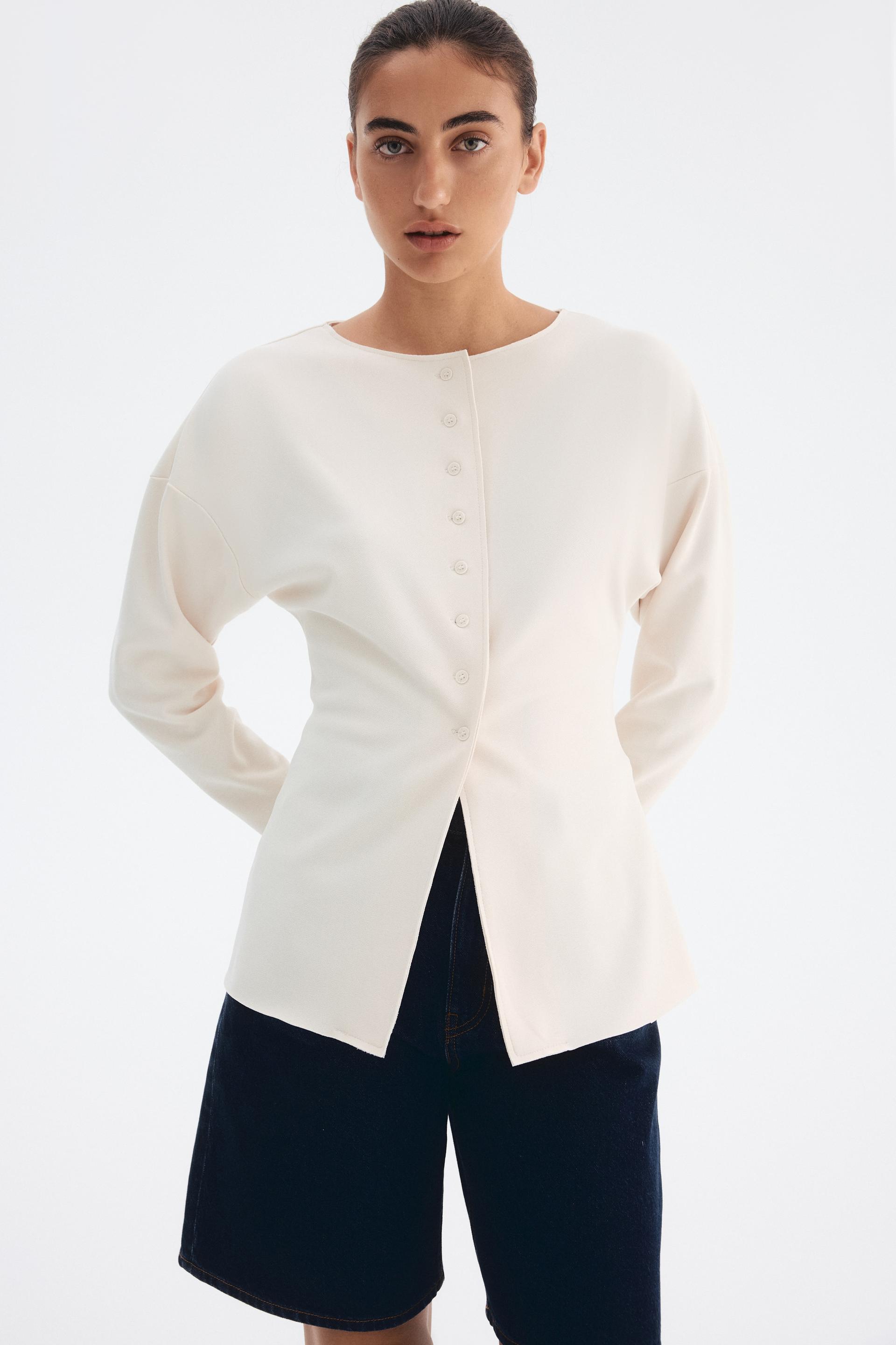 cardigan with defined waist