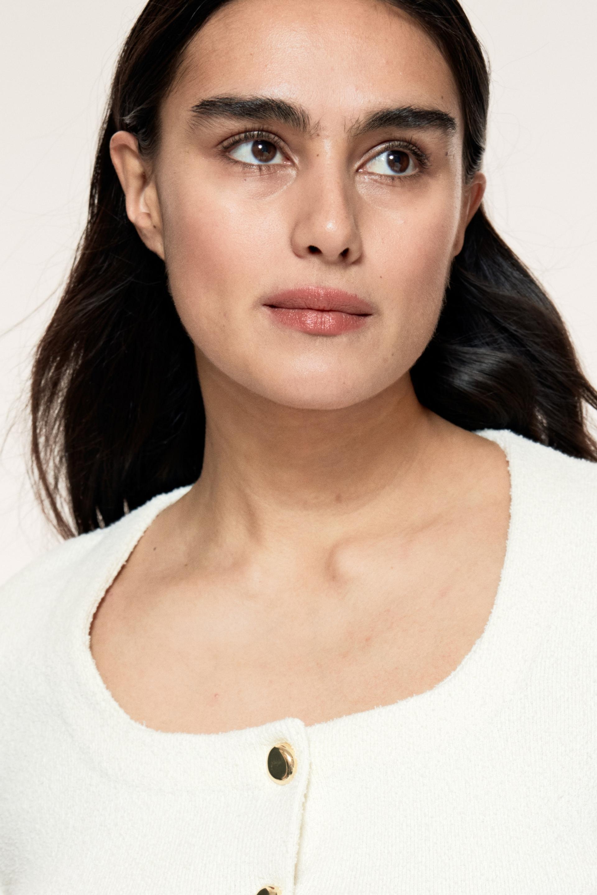 cardigan with defined waist