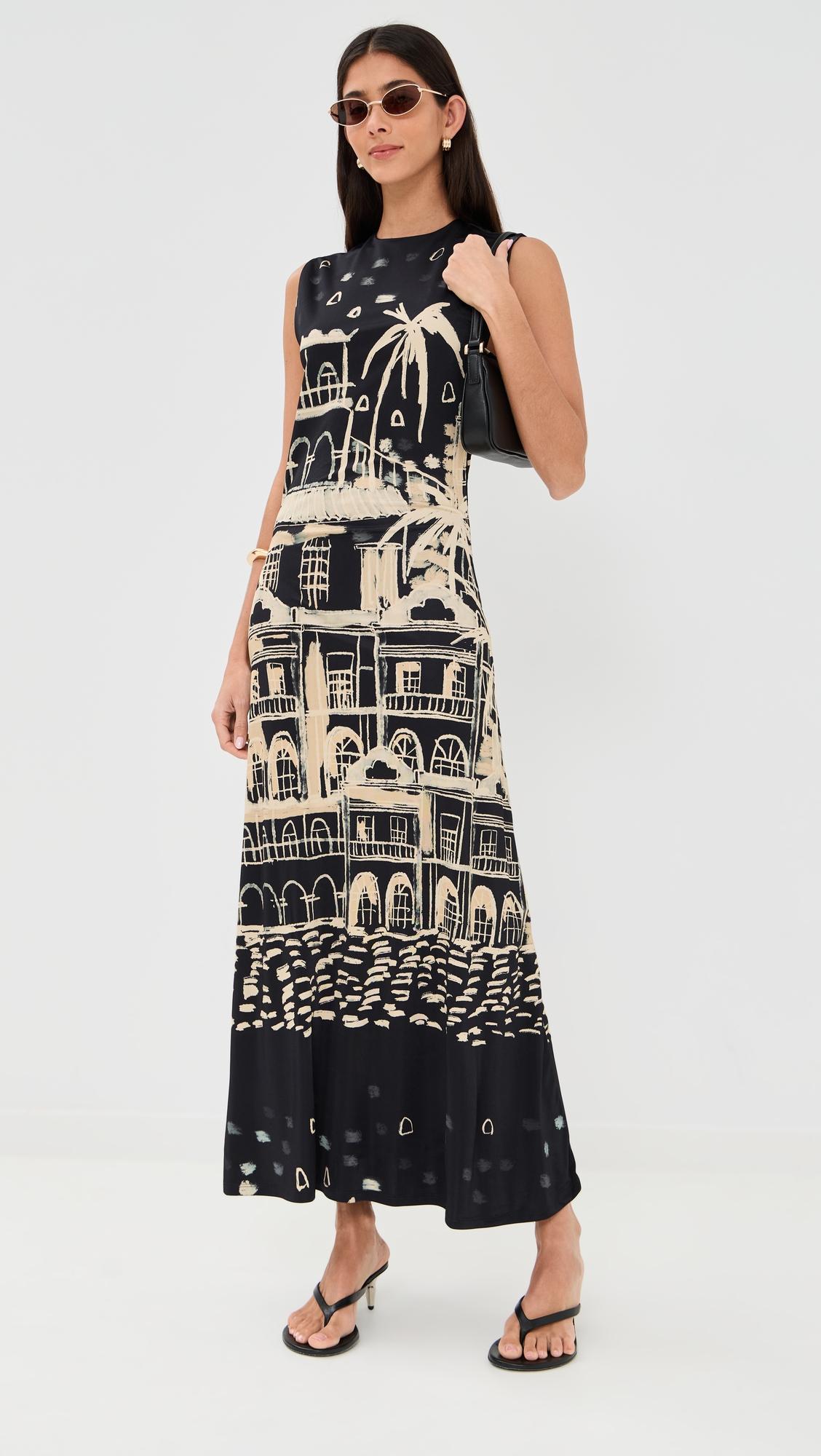 cardinal direction ankle dress