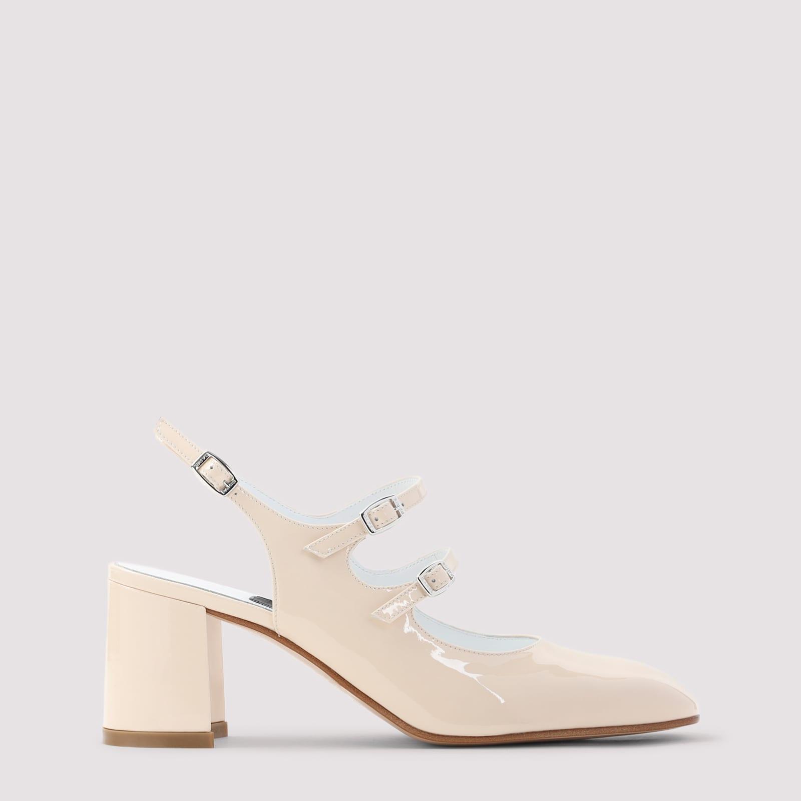 carel banana patent leather sling back pumps