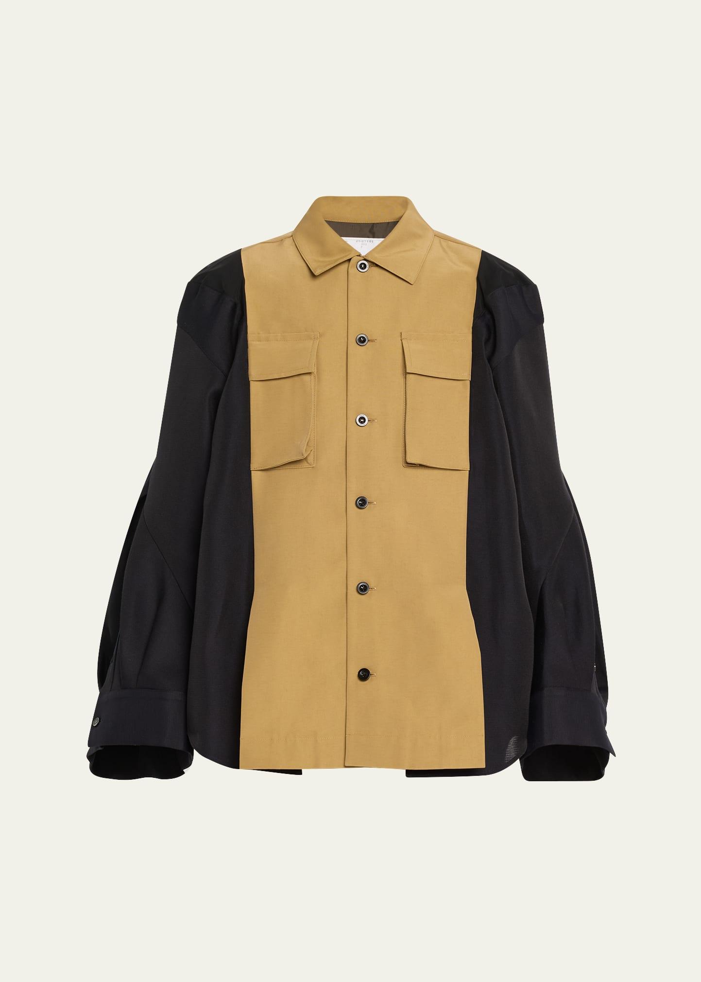 cargo pocket utility shirt