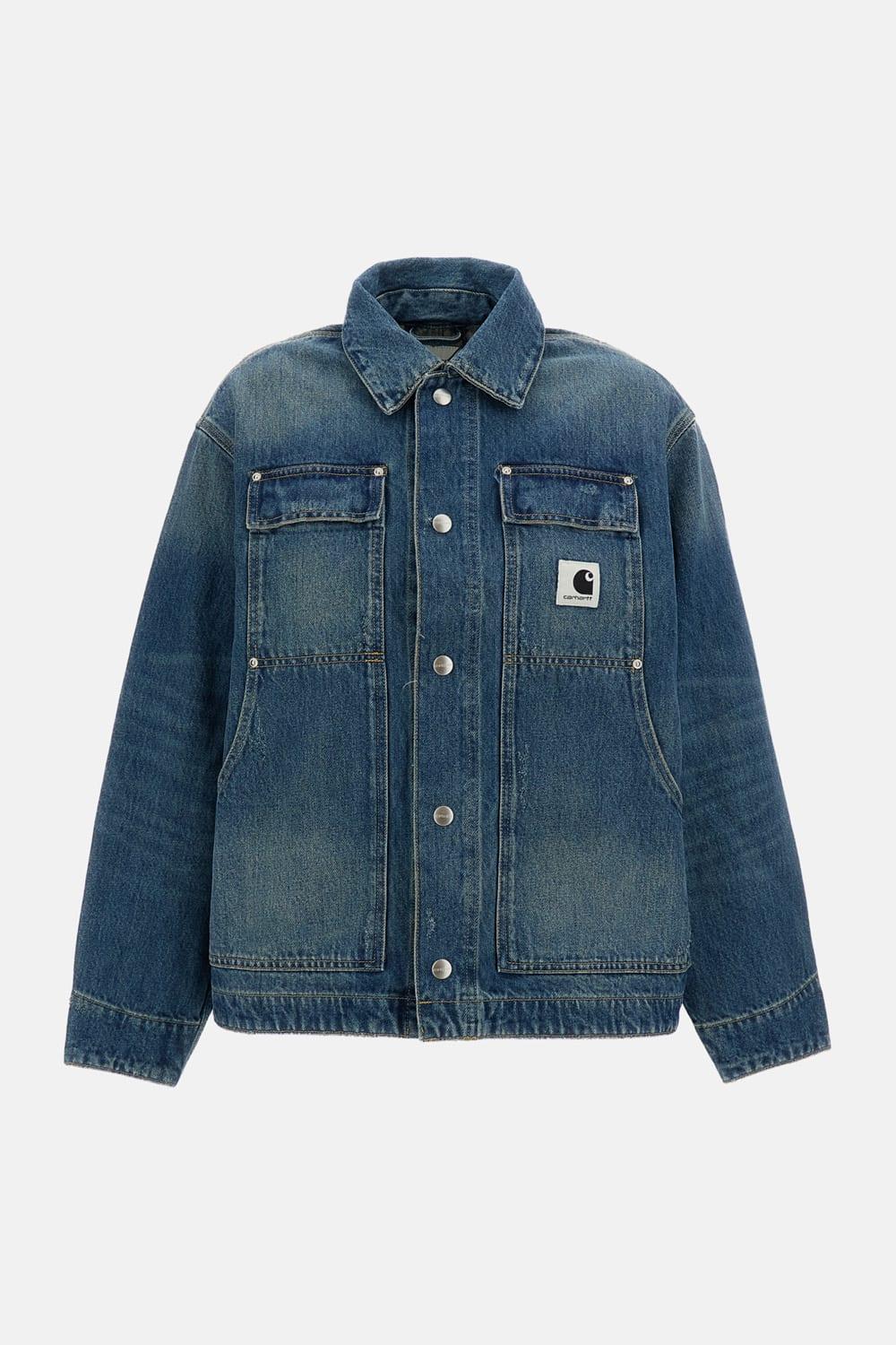 carhartt artic jacket smith denim