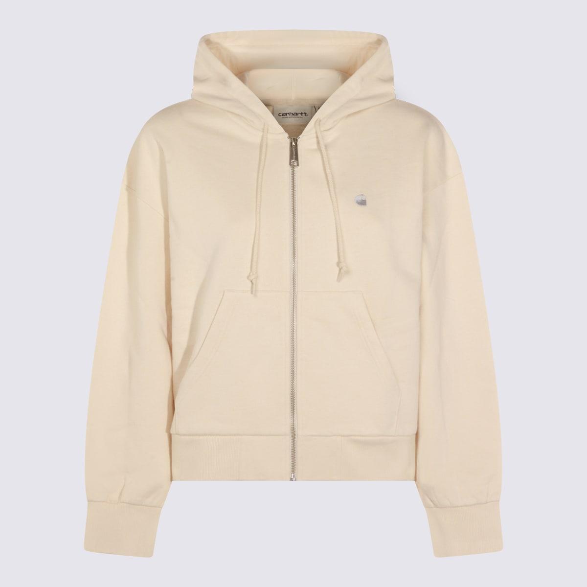 carhartt beige cotton sweatshirt