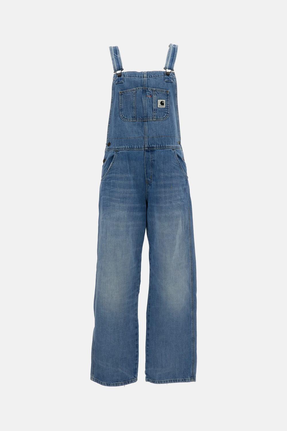 carhartt overall straight camano denim