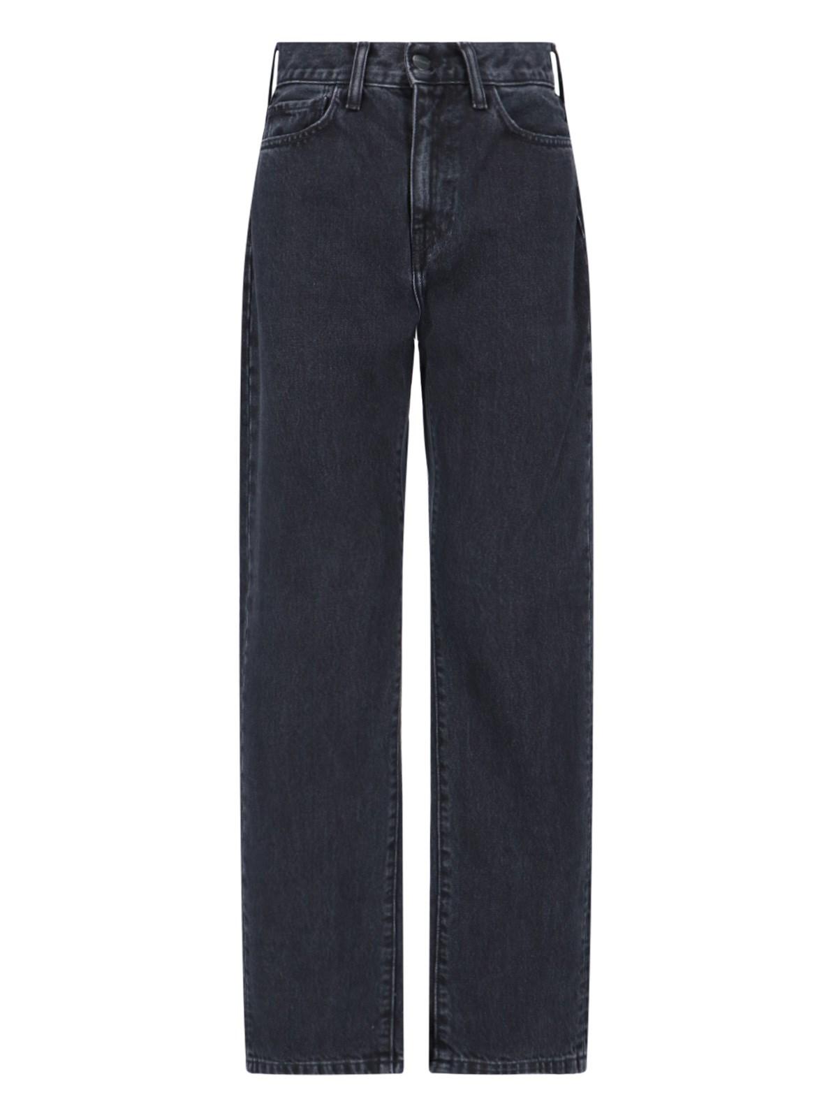 carhartt wip 'w' noxon pant' straight jeans