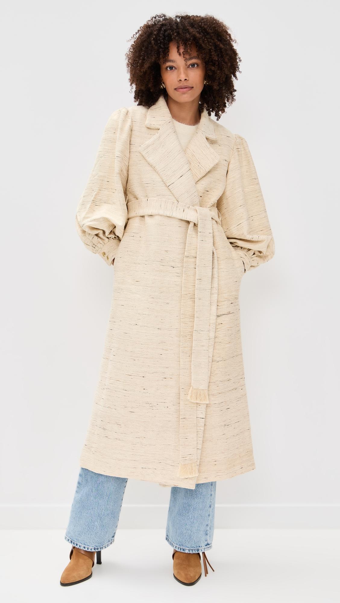 caribeno silk coat
