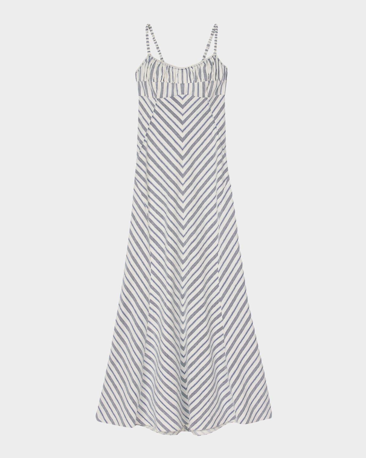 carinia striped maxi dress