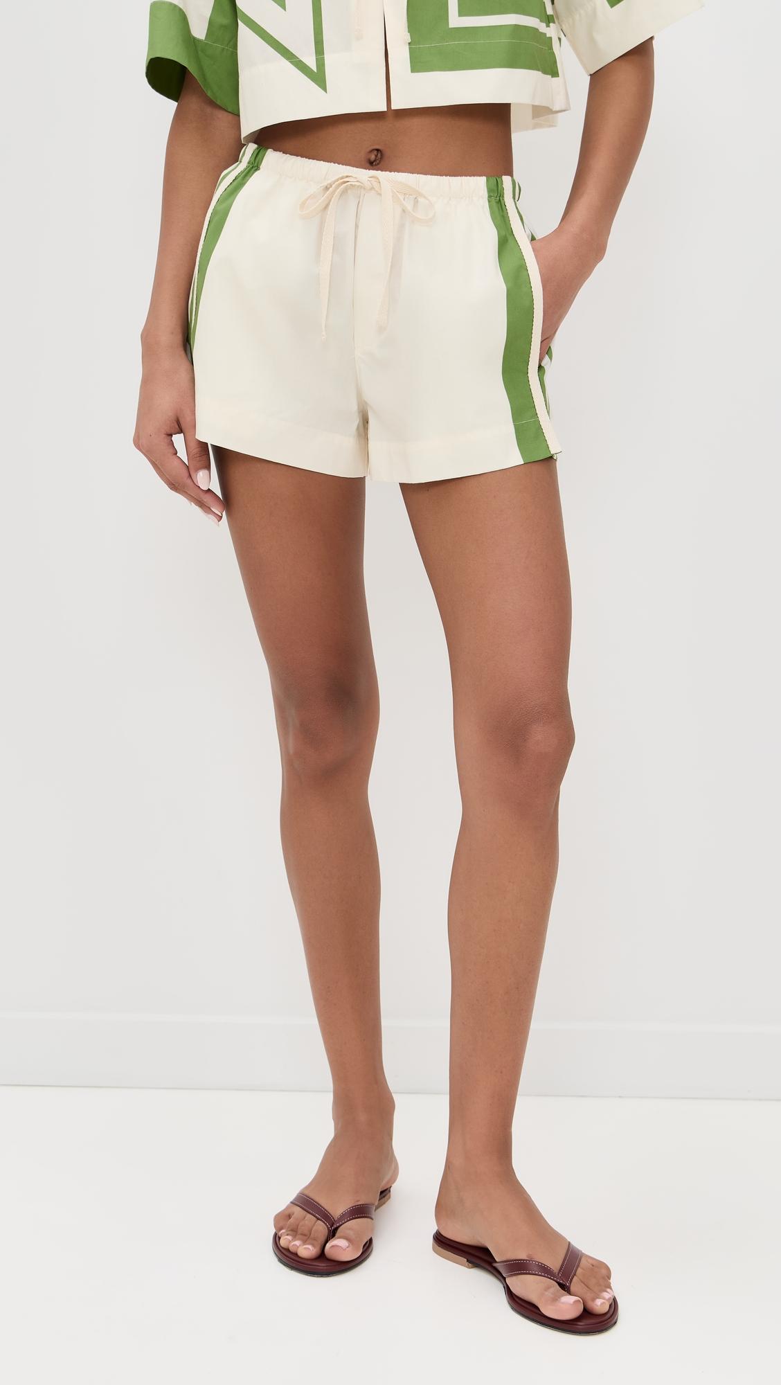 carlo drawstring shorts
