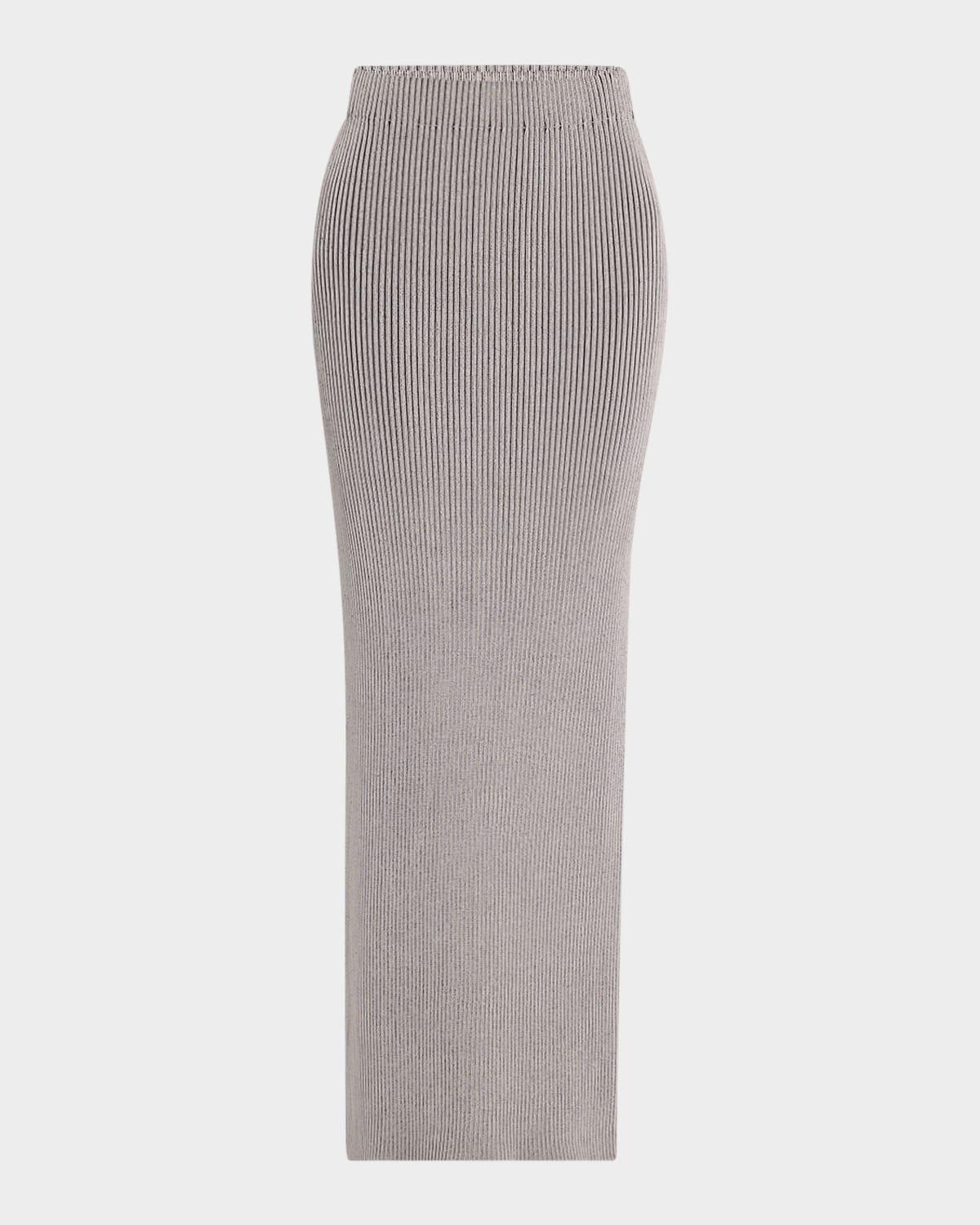 carlota ribbed skirt