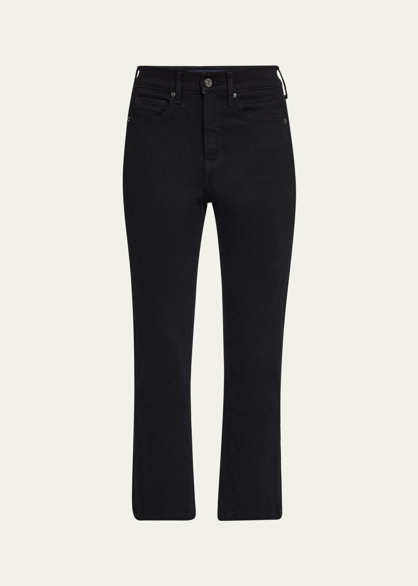 carly kick-flare crop jeans