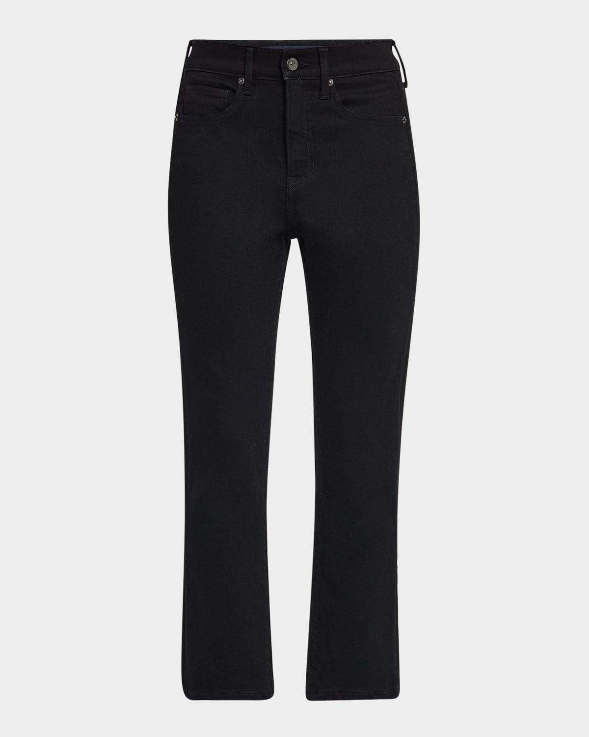 carly kick-flare crop jeans