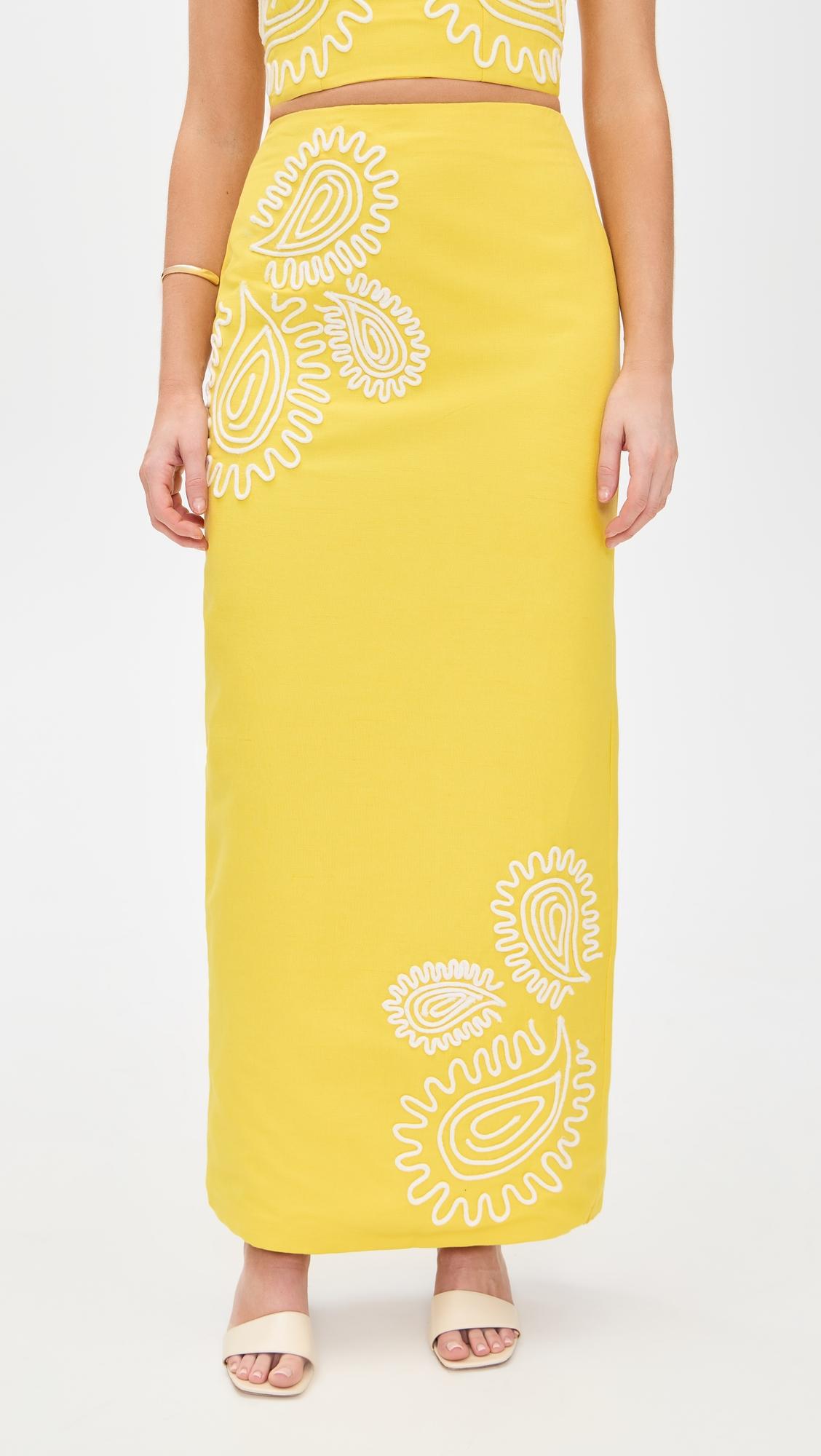 carly maxi skirt