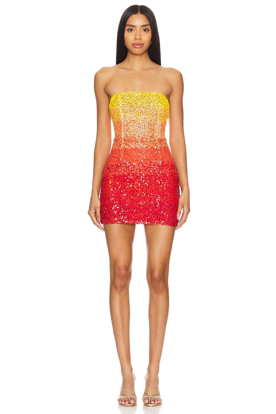 carmela sequin mini dress
